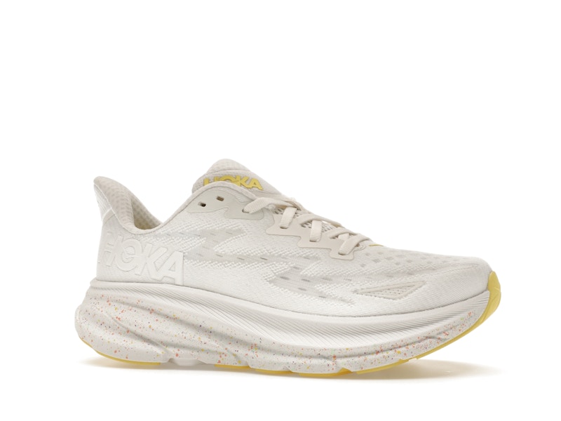 Hoka One One Clifton 9 White Lemonade (Women's)