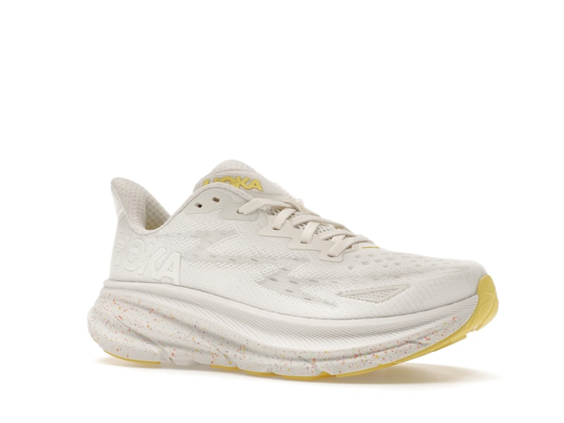 Hoka One One Clifton 9 White Lemonade (Women's)