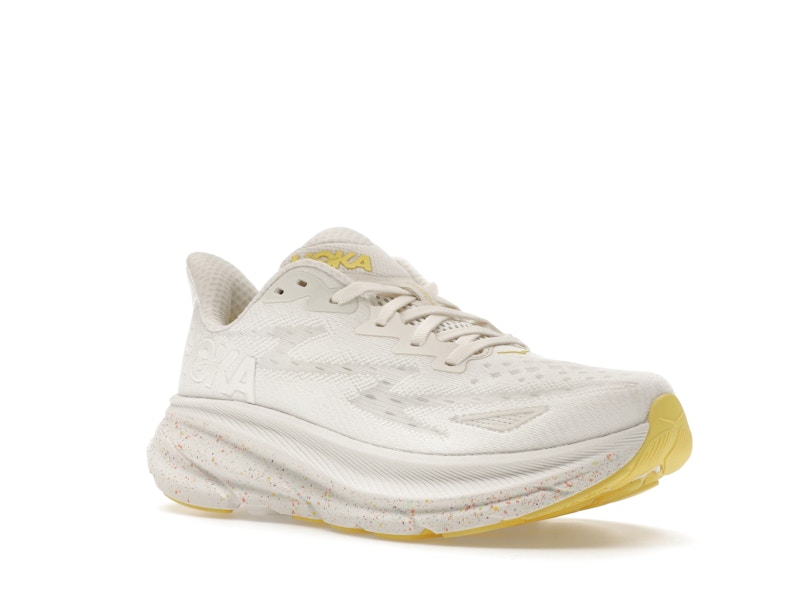Hoka One One Clifton 9 White Lemonade (Women's)