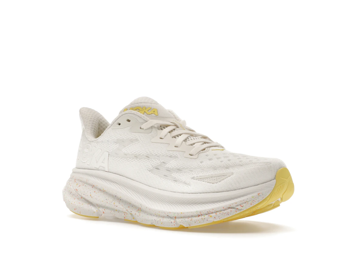 Hoka One One Clifton 9 White Lemonade (Women's)