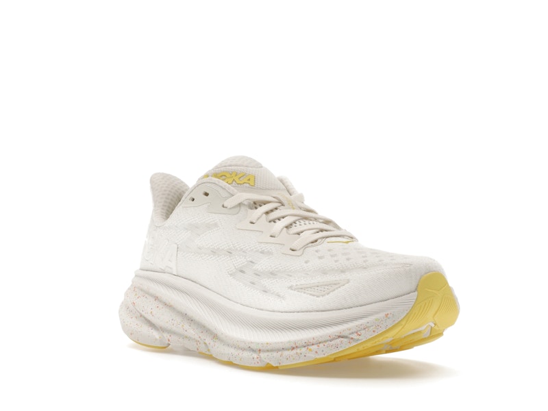 Hoka One One Clifton 9 White Lemonade (Women's)