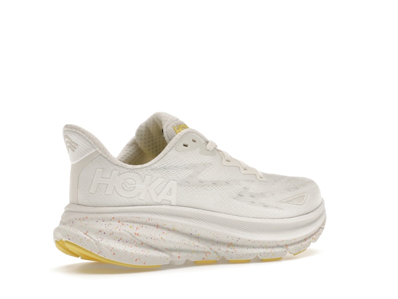 Hoka One One Clifton 9 White Lemonade (Women's)