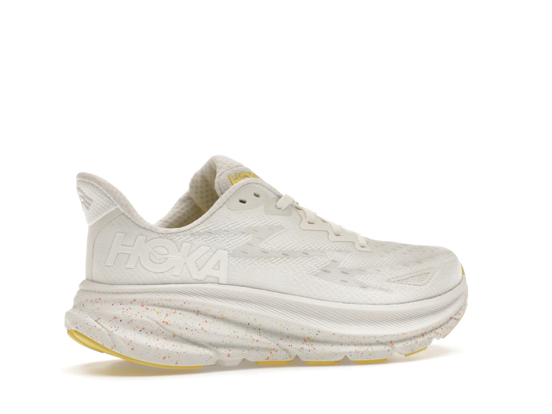 Hoka One One Clifton 9 White Lemonade (Women's)