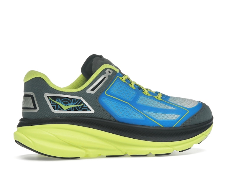 Hoka One One Clifton One9 Hoka Blue Hoka Citrus