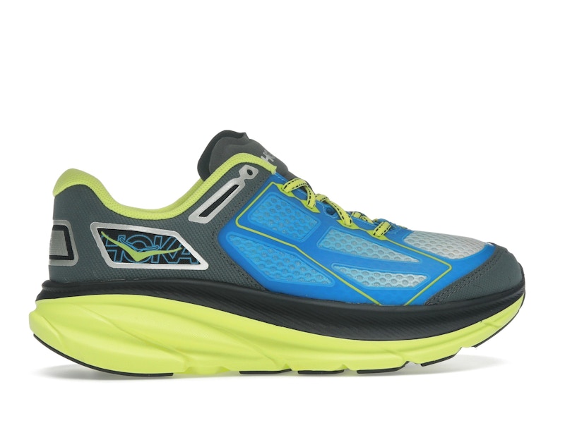 Hoka One One Clifton One9 Hoka Blue Hoka Citrus