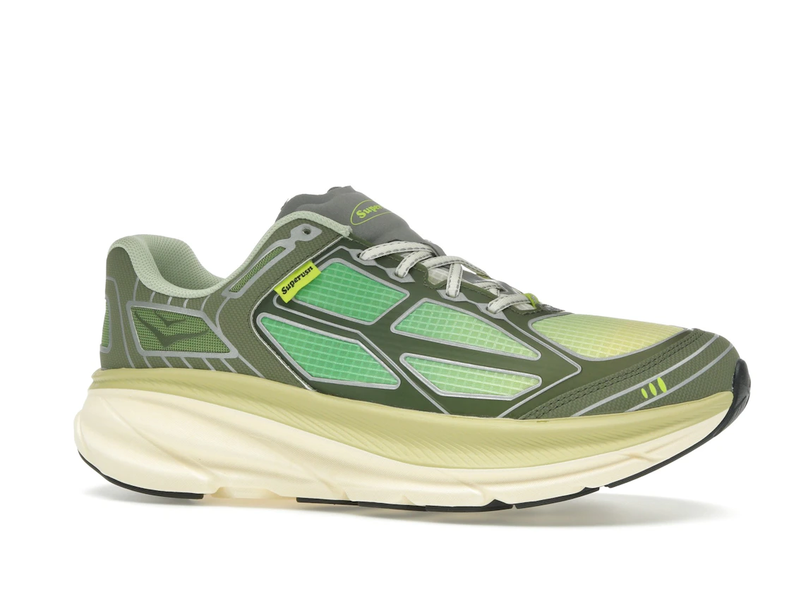 Hoka One One Clifton One9 Supervsn Green Flash