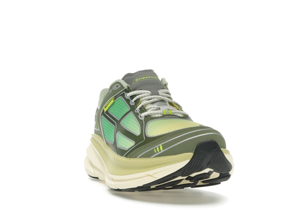 Hoka One One Clifton One9 Supervsn Green Flash