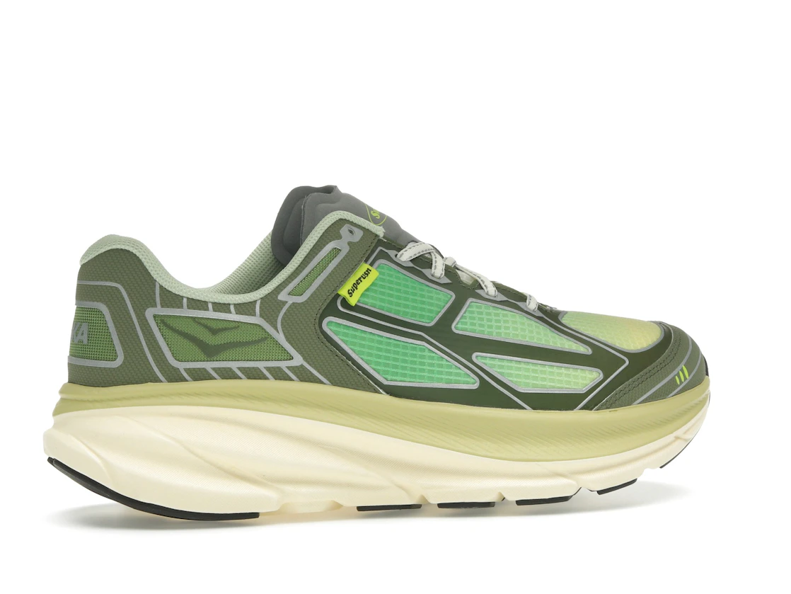 Hoka One One Clifton One9 Supervsn Green Flash