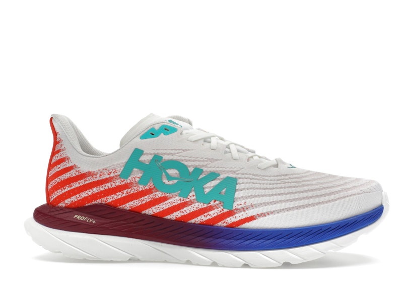 Hoka One One Mach 5 White Flame