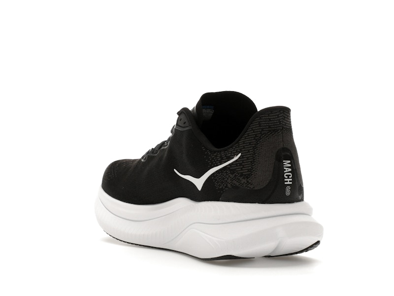 Hoka One One Mach 6 Black White