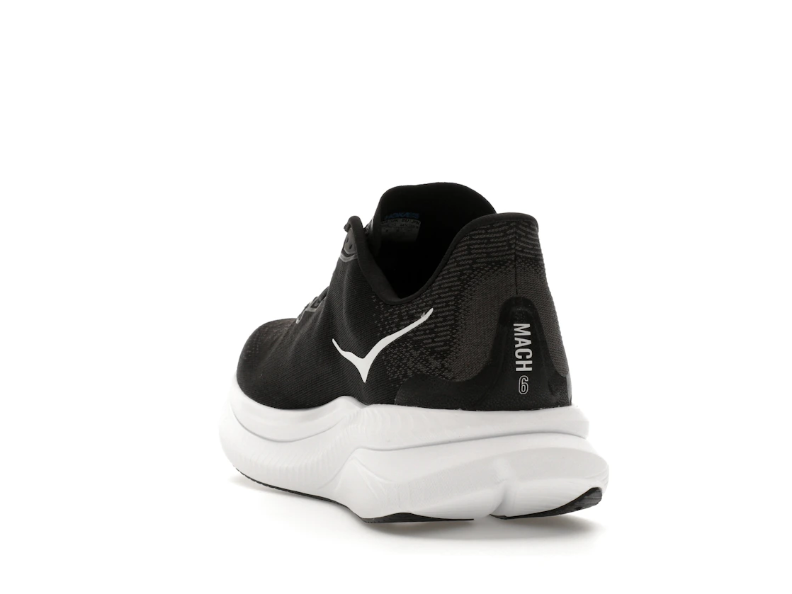 Hoka One One Mach 6 Black White