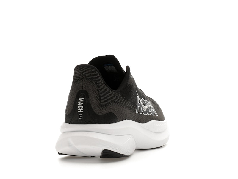Hoka One One Mach 6 Black White