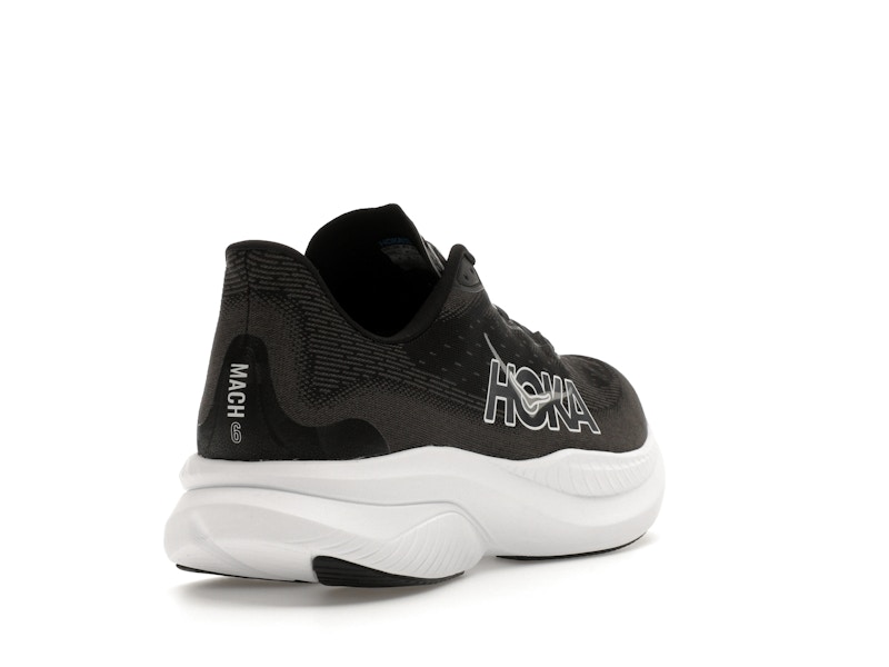 Hoka One One Mach 6 Black White