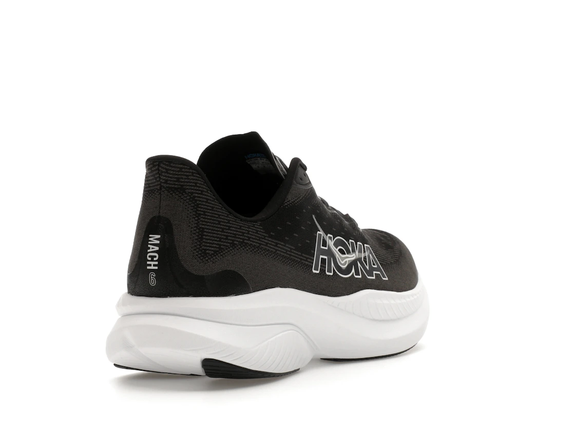 Hoka One One Mach 6 Black White