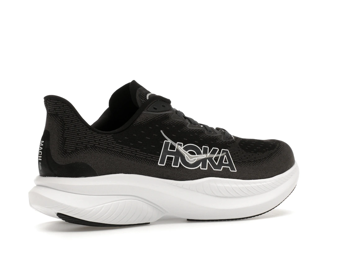 Hoka One One Mach 6 Black White