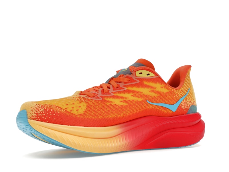 Hoka One One Mach 6 Poppy Squash
