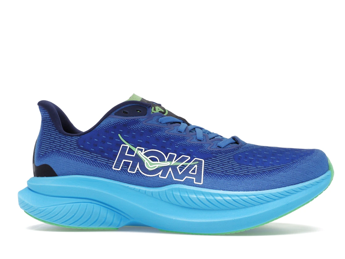 Hoka One One Mach 6 Virtual Blue Bellwether Blue