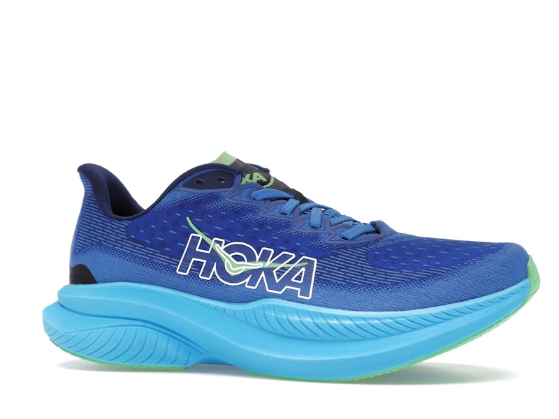 Hoka One One Mach 6 Virtual Blue Bellwether Blue