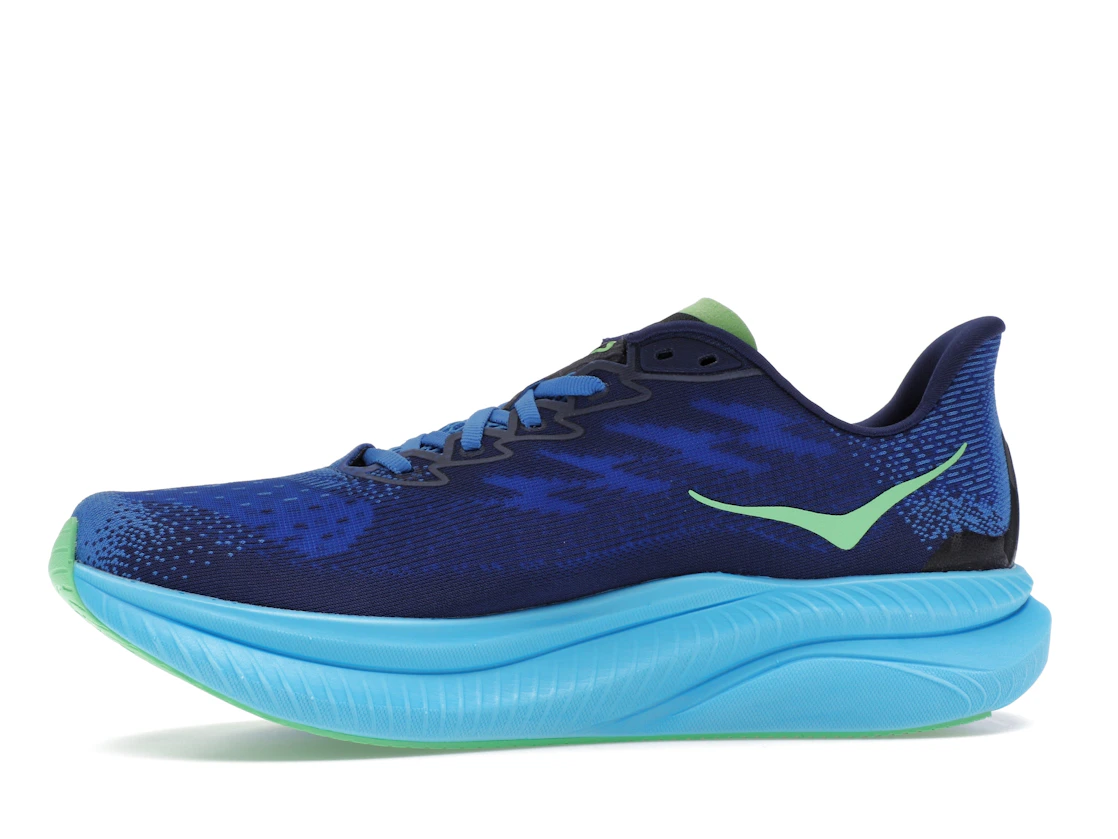 Hoka One One Mach 6 Virtual Blue Bellwether Blue