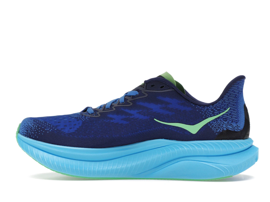 Hoka One One Mach 6 Virtual Blue Bellwether Blue
