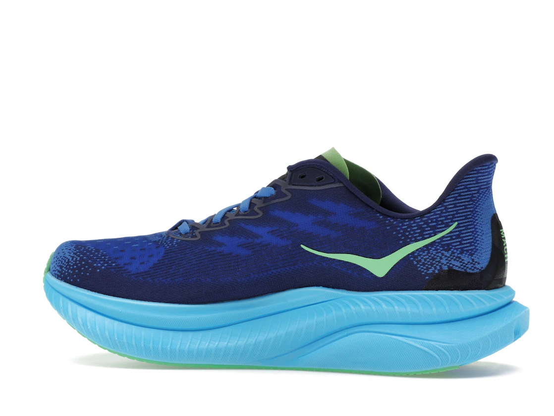 Hoka One One Mach 6 Virtual Blue Bellwether Blue