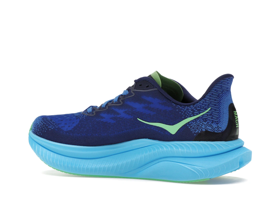 Hoka One One Mach 6 Virtual Blue Bellwether Blue