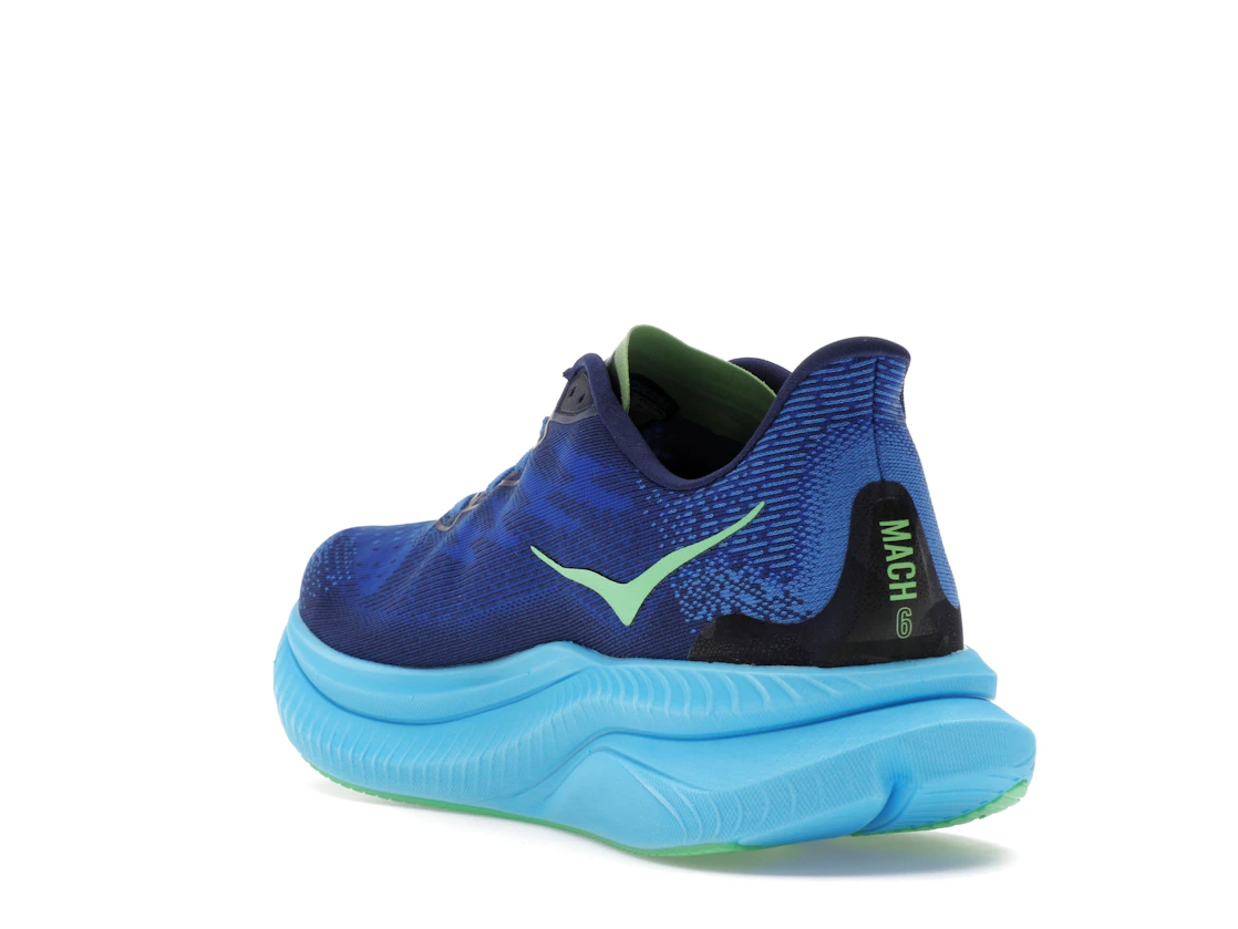 Hoka One One Mach 6 Virtual Blue Bellwether Blue