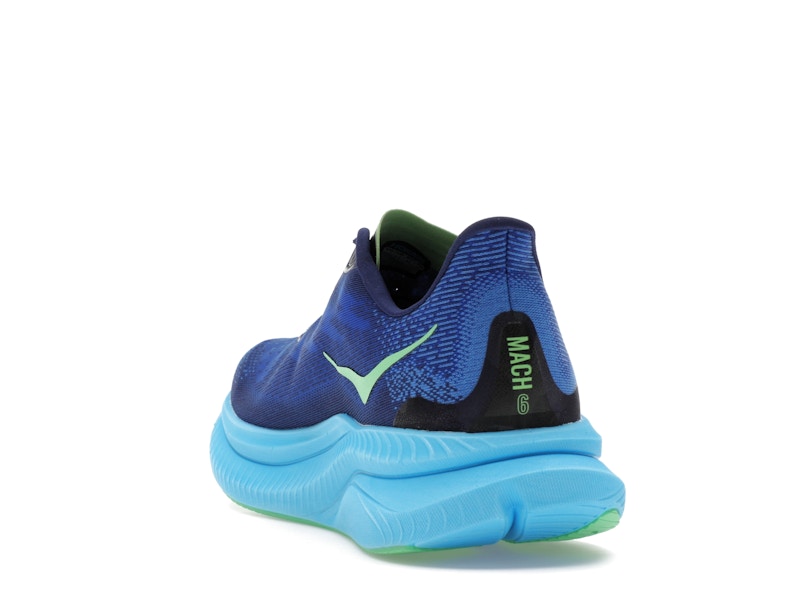 Hoka One One Mach 6 Virtual Blue Bellwether Blue
