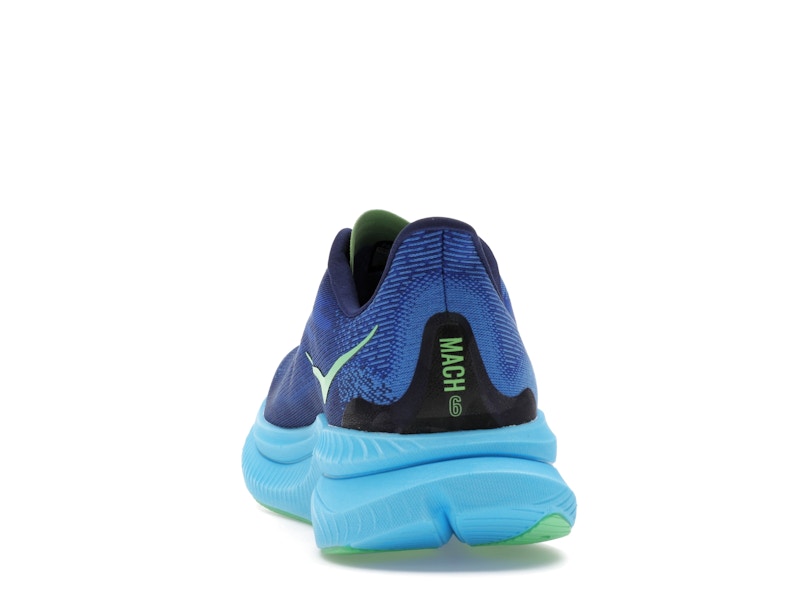 Hoka One One Mach 6 Virtual Blue Bellwether Blue