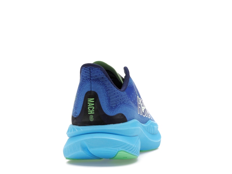 Hoka One One Mach 6 Virtual Blue Bellwether Blue