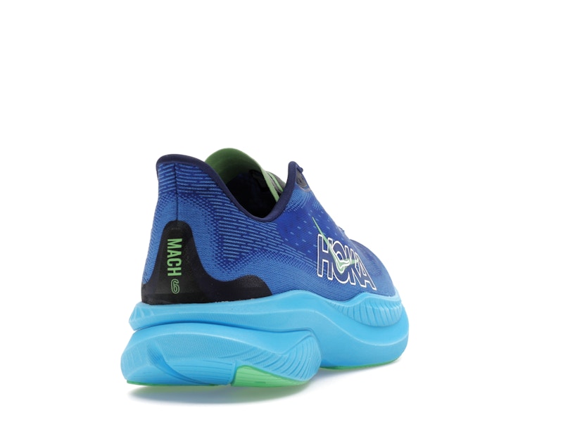 Hoka One One Mach 6 Virtual Blue Bellwether Blue