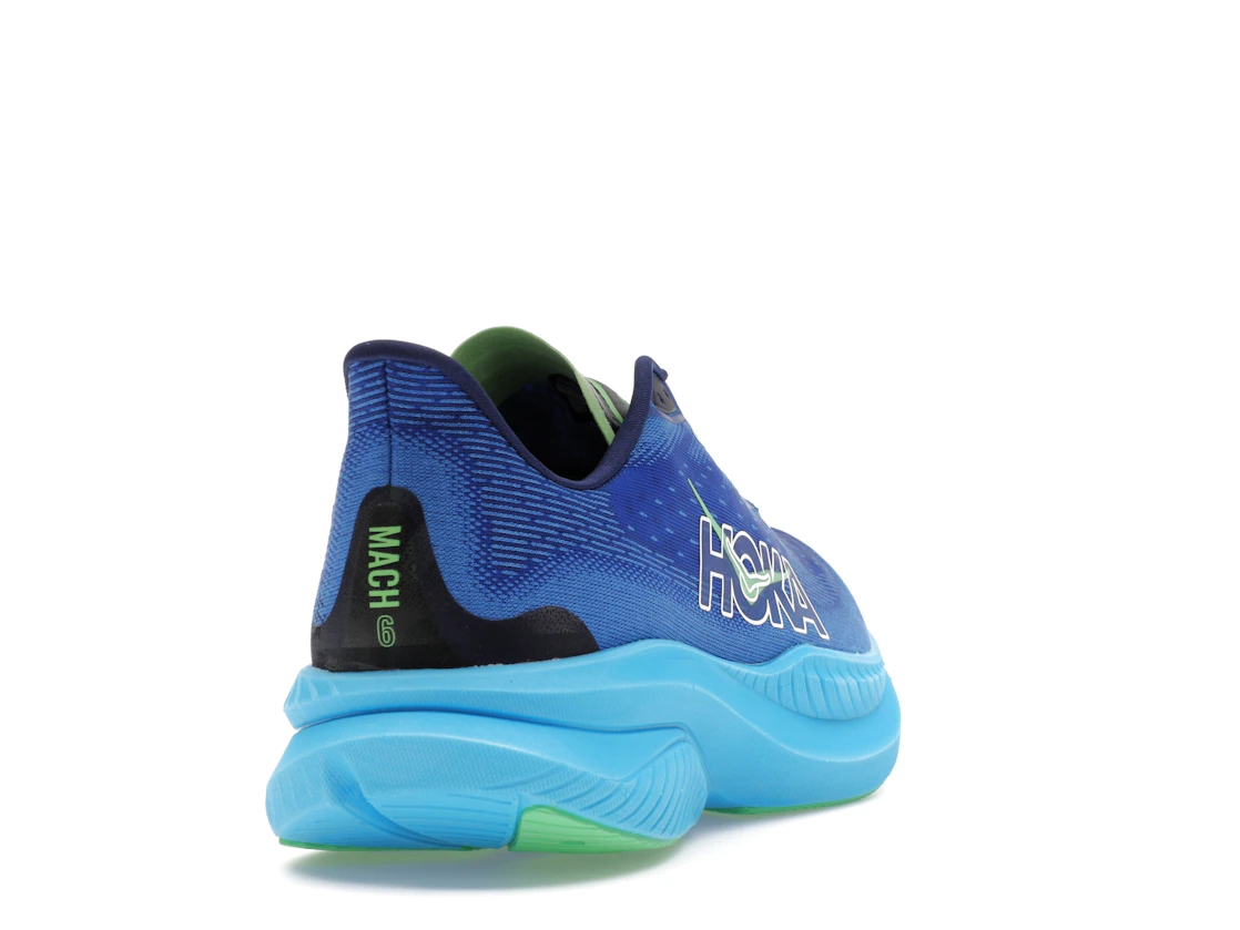 Hoka One One Mach 6 Virtual Blue Bellwether Blue