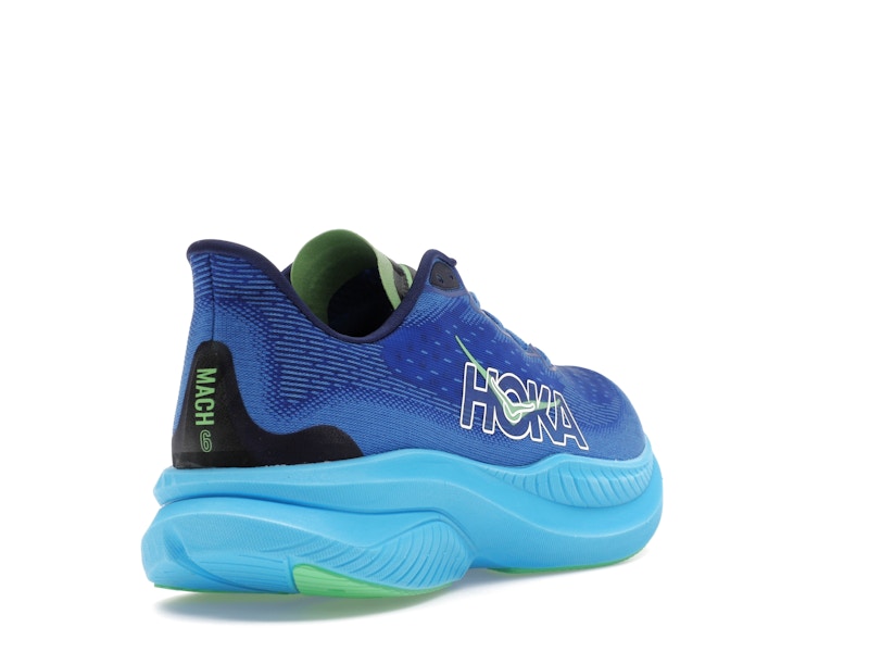 Hoka One One Mach 6 Virtual Blue Bellwether Blue