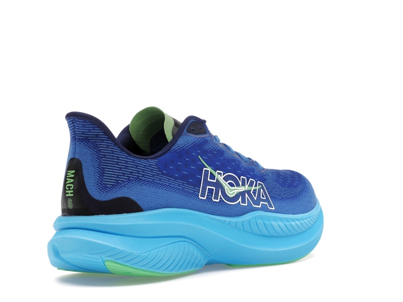 Hoka One One Mach 6 Virtual Blue Bellwether Blue