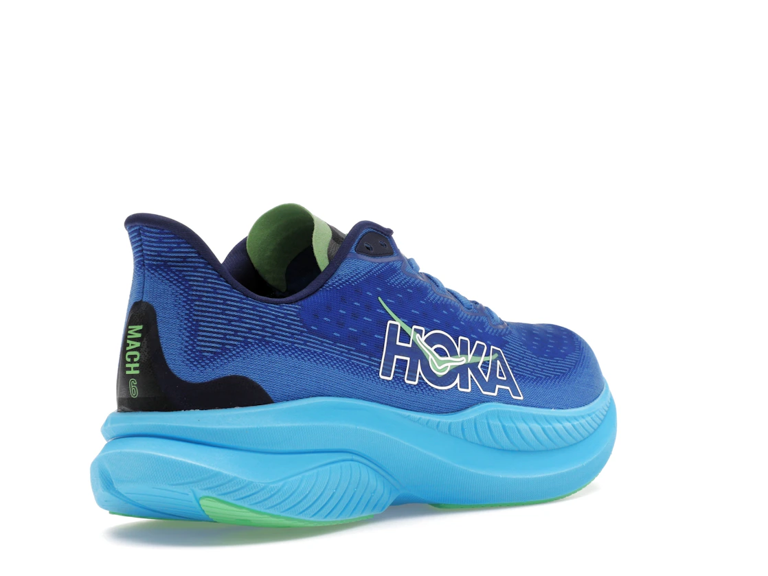 Hoka One One Mach 6 Virtual Blue Bellwether Blue