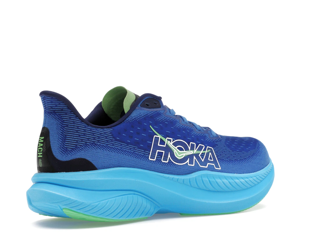 Hoka One One Mach 6 Virtual Blue Bellwether Blue