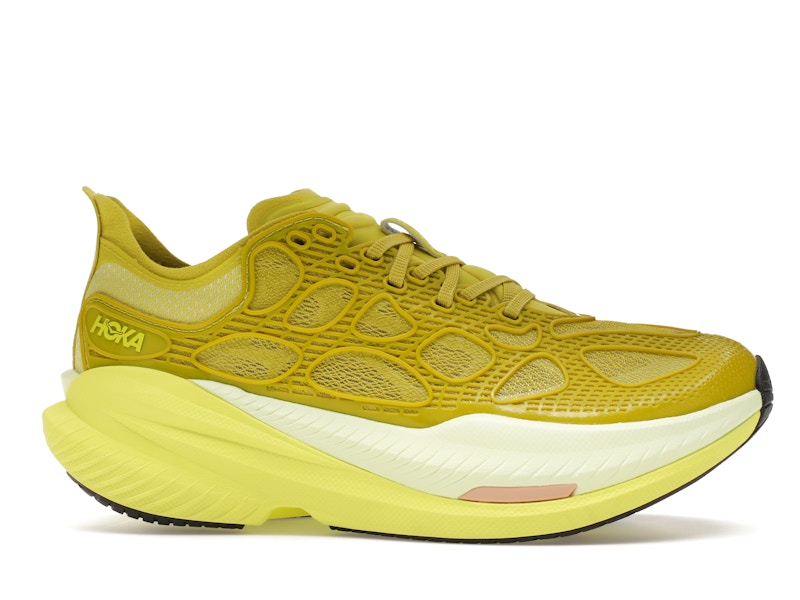 Hoka One One Mach X Caged Pea Green