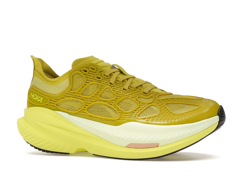 Hoka One One Mach X Caged Pea Green