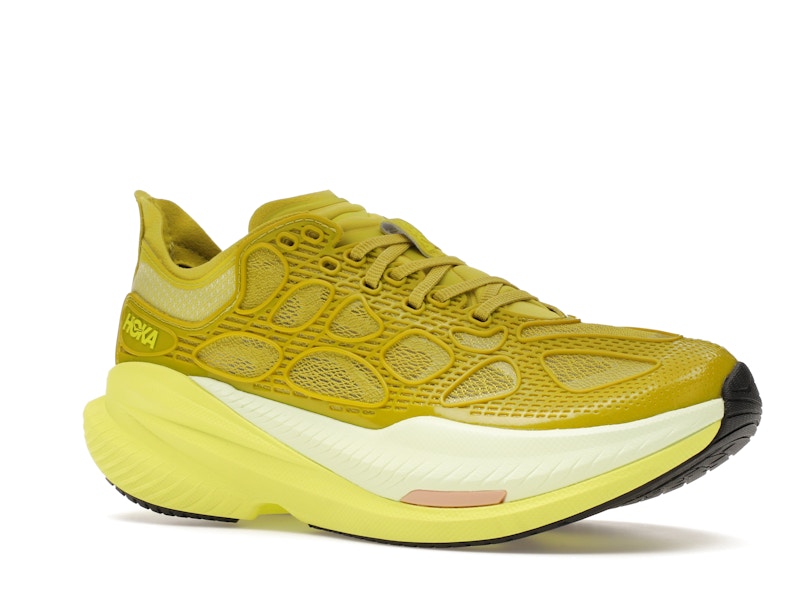 Hoka One One Mach X Caged Pea Green