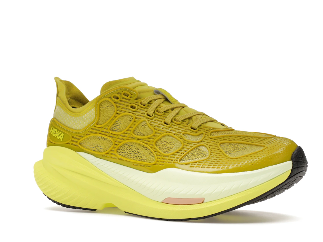 Hoka One One Mach X Caged Pea Green