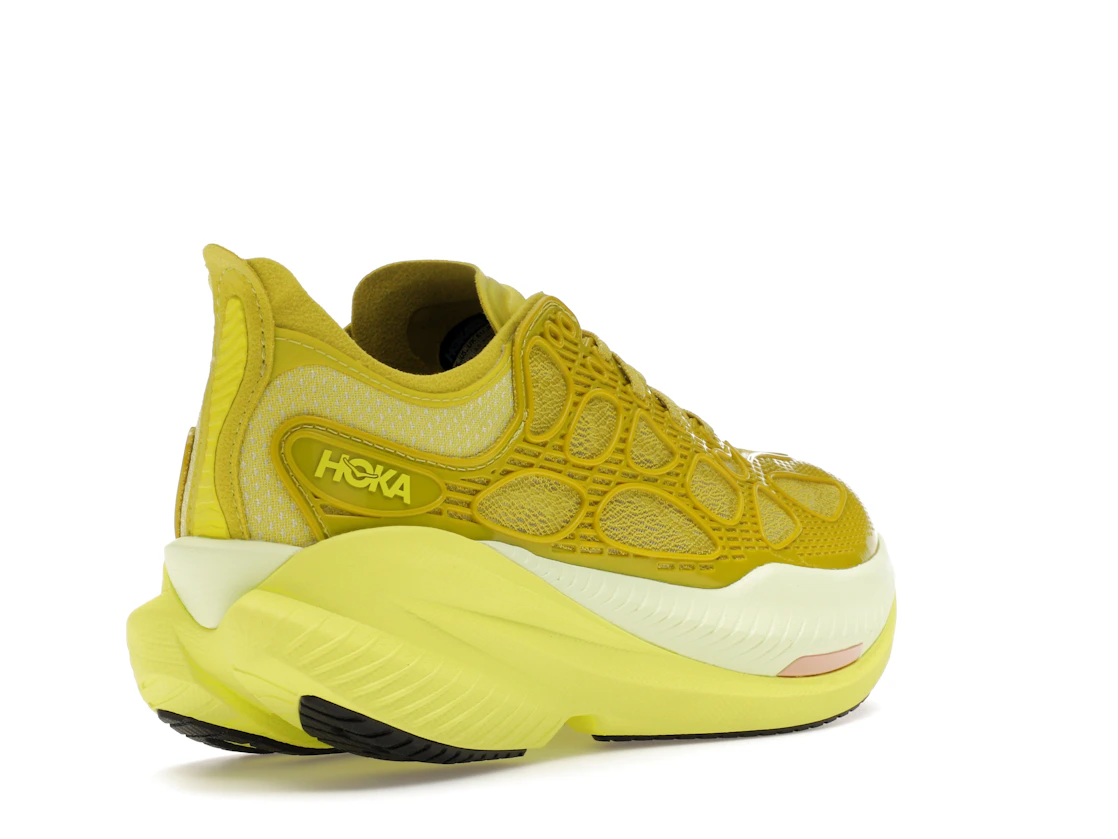 Hoka One One Mach X Caged Pea Green