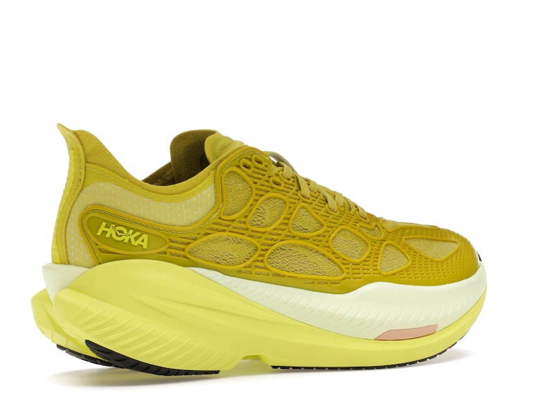 Hoka One One Mach X Caged Pea Green