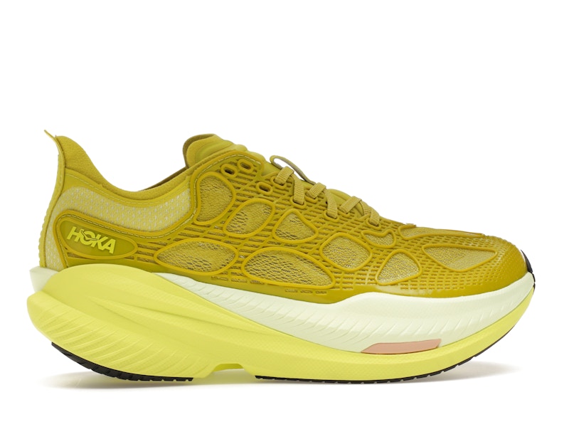 Hoka One One Mach X Caged Pea Green