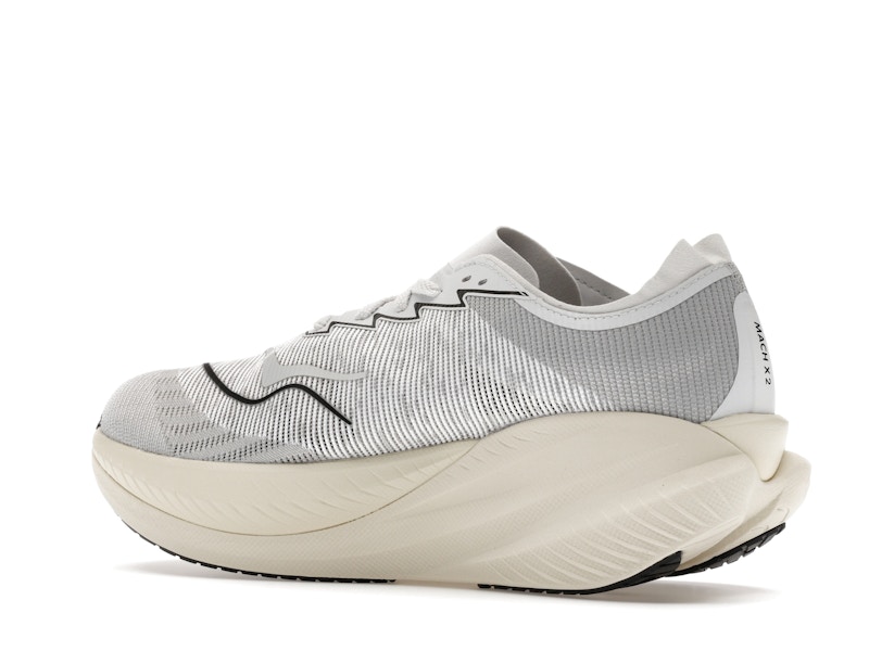 Hoka One One Mach X 2 White Cosmic Grey