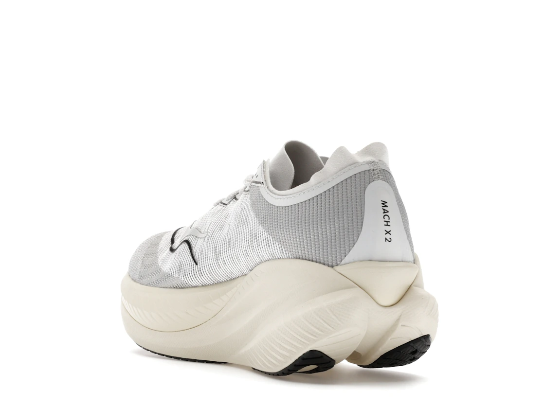 Hoka One One Mach X 2 White Cosmic Grey