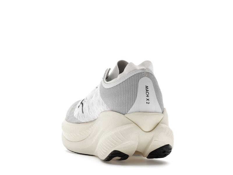 Hoka One One Mach X 2 White Cosmic Grey