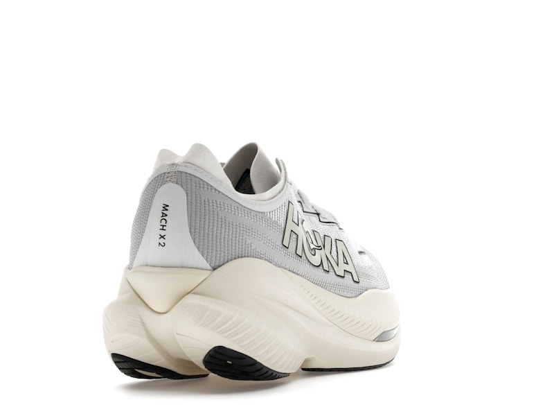 Hoka One One Mach X 2 White Cosmic Grey