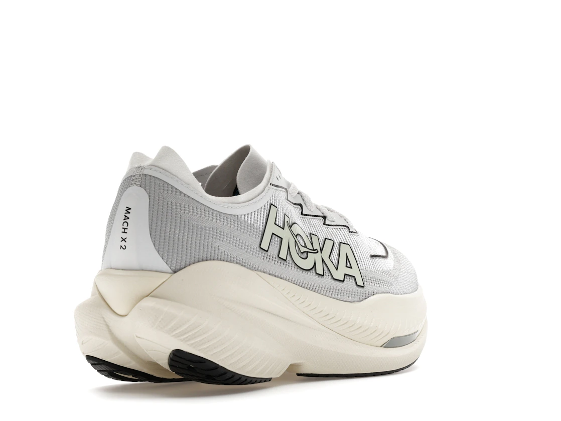 Hoka One One Mach X 2 White Cosmic Grey