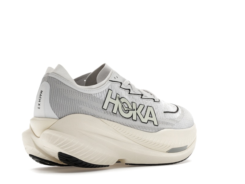 Hoka One One Mach X 2 White Cosmic Grey