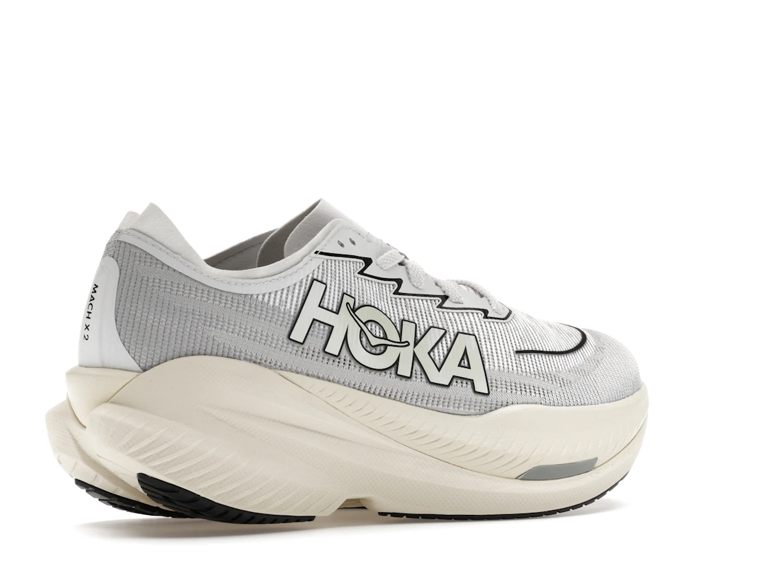 Hoka One One Mach X 2 White Cosmic Grey